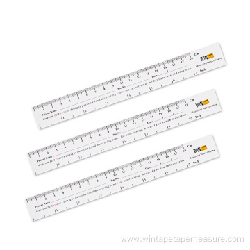 15 18CM Wound Measuring Paper Ruler